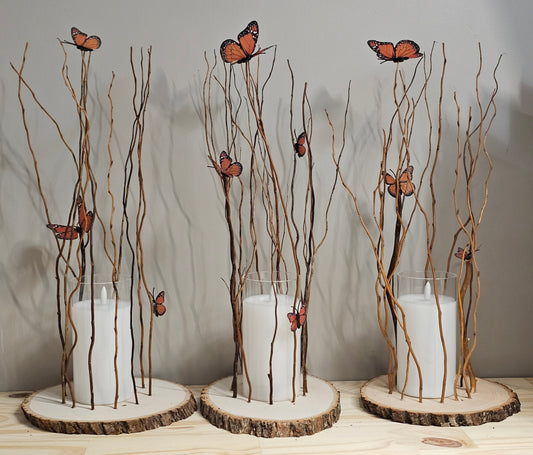 Butterfly centerpieces